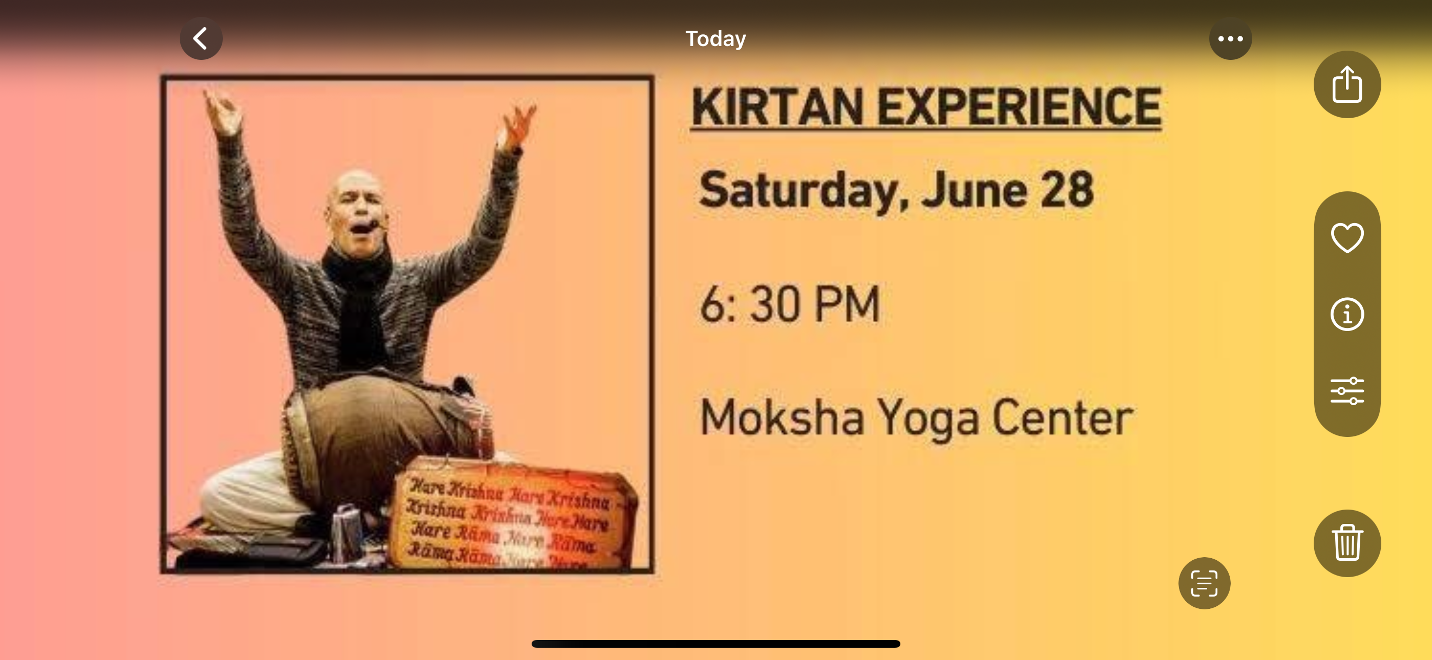 KIRTAN EXPERIENCE